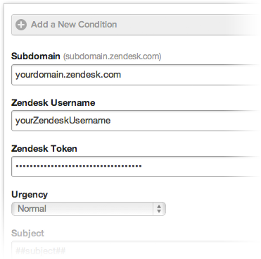 Zendesk-integration-configuration