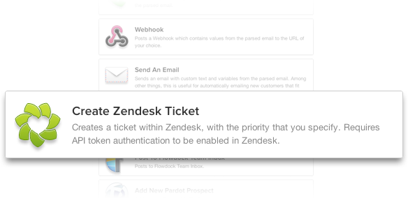 Zendesk-integration-select-action